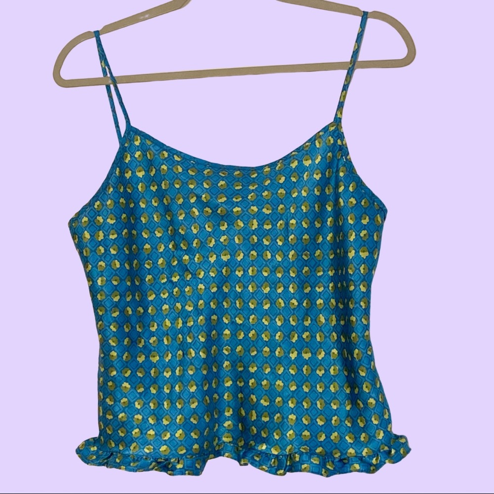 Vintage Satin Tank